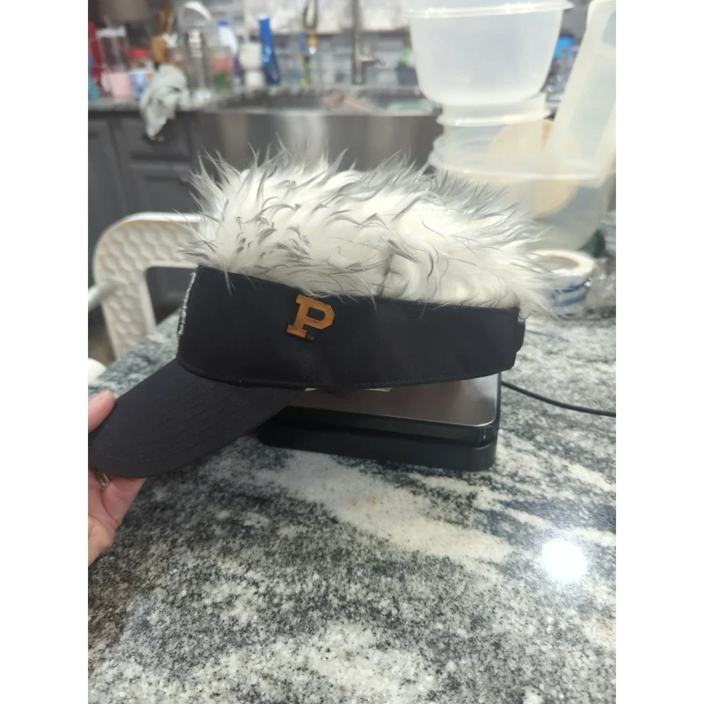 Fan Favorite Purdue Boilermakers Fuzzy Hair Hat Tailgate Party Hat Ball Cap